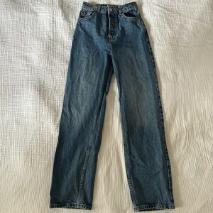 Topshop straight leg jeans